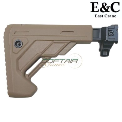 SPEAR Style Stock with 1913 Picatinny Mount (DE) – E&C (EC-MP268-DE)