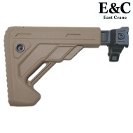 SPEAR Style Stock with 1913 Picatinny Mount (DE) – E&C (EC-MP268-DE)