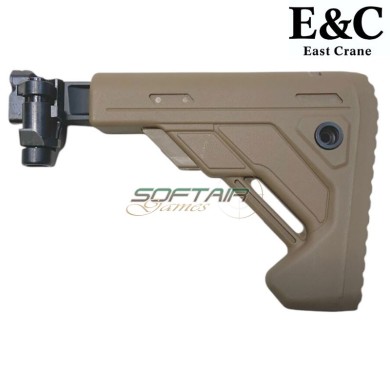 SPEAR Style Stock with 1913 Picatinny Mount (DE) – E&C (EC-MP268-DE)