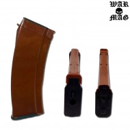 Mid-cap Classic Style Ak Magazine 70bb Polymer Brown Warmag (wm-20-br)