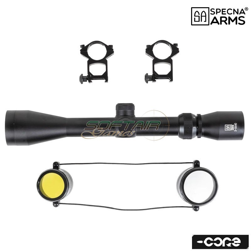 Ottica 3-9x40 Core nera SPECNA ARMS (SPE-10-041889)