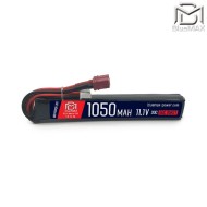 Li-Po battery Deans connector 11.1V 1050mAh 30-60C Compact Stick BLUEMAX POWER® (BM-11.1X1050D)
