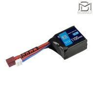 Li-Po battery Deans connector 11.1V 1100mAh 15C Cube BLUEMAX POWER® (BM-11.1X1100CU)
