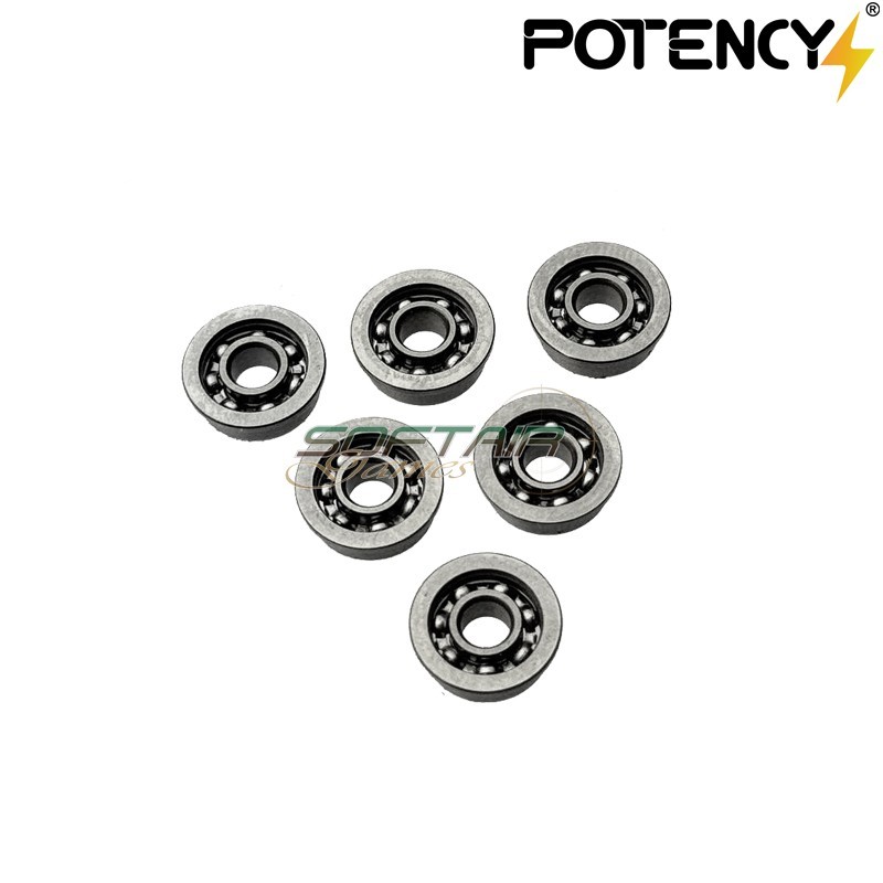 8mm Steel J-Cage Bearing Bushings Potency® (PTY-J-CAGE)