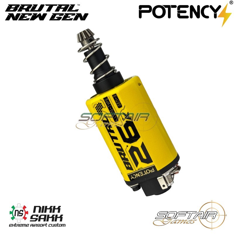 Motore 26K Brutal™ Gen3 Albero LUNGO NS/SG Potency® (PTY-L26K-G3)