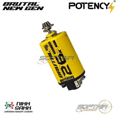 Motore 26K Brutal™ Gen3 Albero CORTO NS/SG Potency® (PTY-S26K-G3)