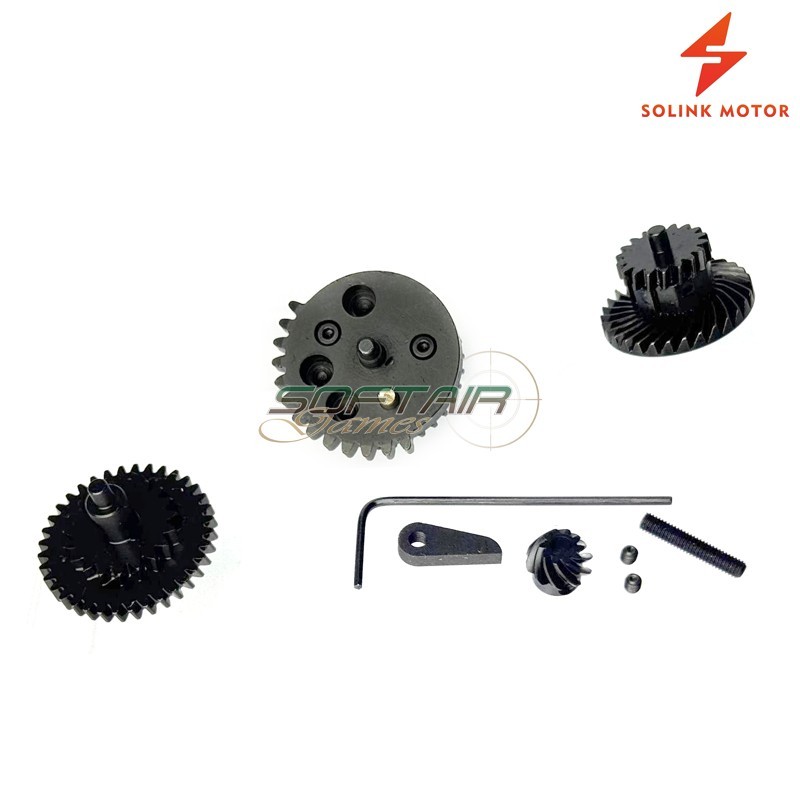 Set Ingranaggi 10:1 V2/V3 Elicoidali + Pignone Solink (SM-101-H-N)