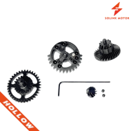 Set Ingranaggi 14:1 V2/V3 Elicoidali + Pignone Solink (SM-141-H-HOLLOW)