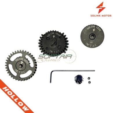Gear Set 14:1 V2/V3 Helical + Pinion Solink (SM-141-H-HOL-DSG)