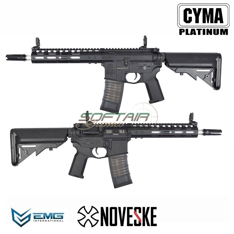 Electric rifle BLACK Noveske 10.5" Gen III Shorty EMG by CYMA Platinum (cm-fb4119-bk)
