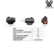NEW version UPGRADE Red Dot Crossfire Black Vortex (vo-29856)