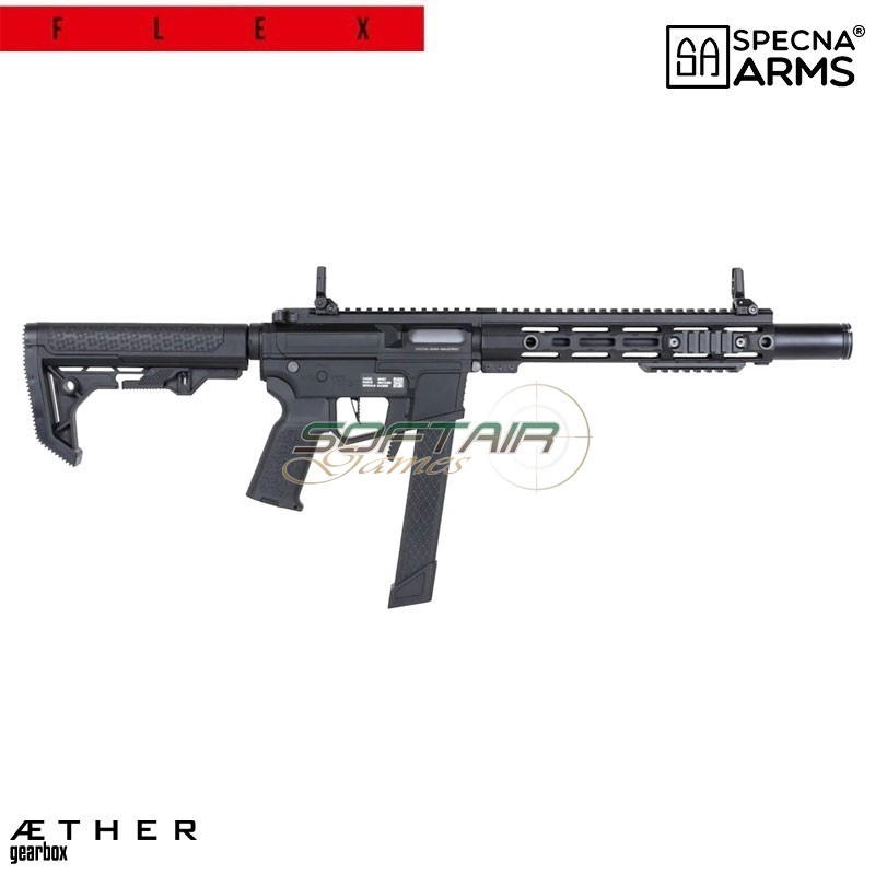 Electric rifle SA-FX02 FLEX BLDC HAL ETU Gen.2 black SPECNA ARMS (SPE-01-048010)