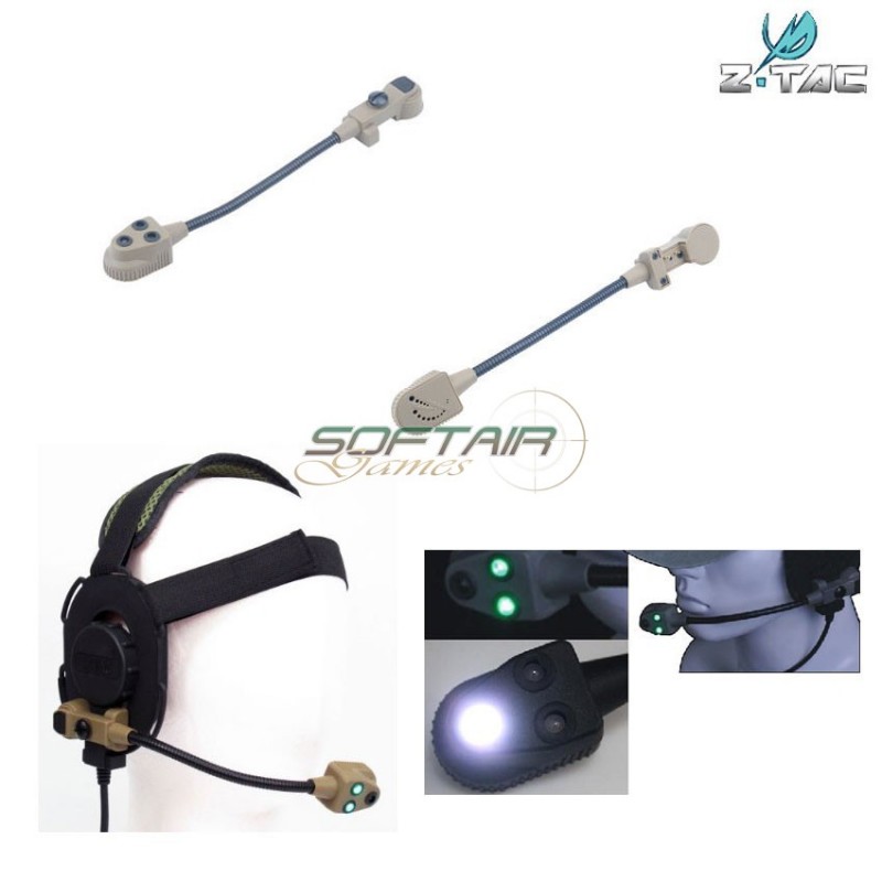 Tactical Light Microphone For Bowman Dark Earth Z-tactical (z030-de)