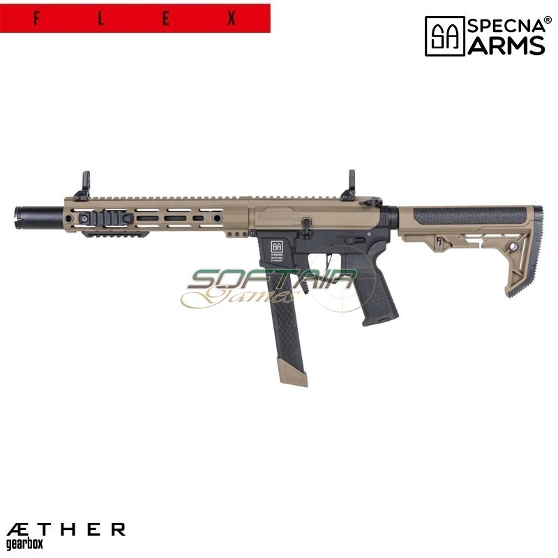 Electric rifle SA-FX02 FLEX BLDC HAL ETU Gen.2 half-tan SPECNA ARMS (SPE-01-048011)