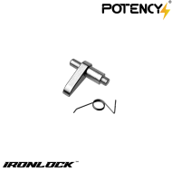 Anti Reversal Latch IRONLOCK PRO CNC by Potency® (PTY-IRONLOCK)