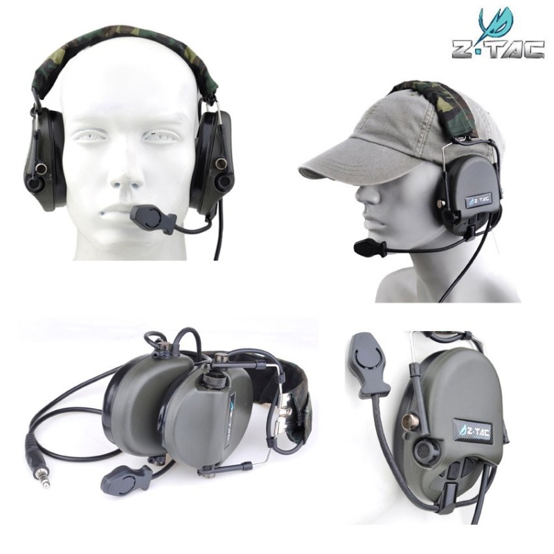 Headset Hi-threat Tea Style Tier 1 Z-tactical (z110) Headset Hi-threat Tea Style Tier 1 Z-tactical (z110)