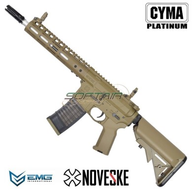 Electric rifle FDE Noveske 10.5" Gen III Shorty EMG by CYMA Platinum (CMN4T)