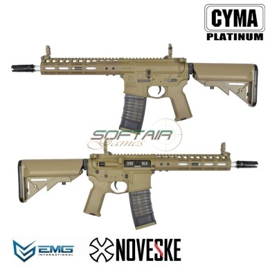 Fucile elettrico FDE Noveske 10.5" Gen III Shorty EMG by CYMA Platinum (CMN4T)