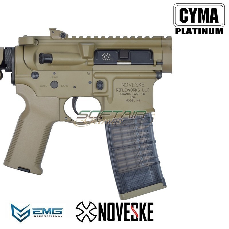 Fucile elettrico FDE Noveske 7" EMG by CYMA Platinum (CMNSR7T)
