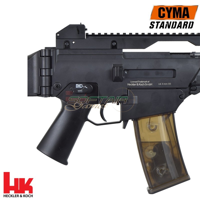 Cyma G36C CM011 Electric Rifle Official H&K Umarex License Black