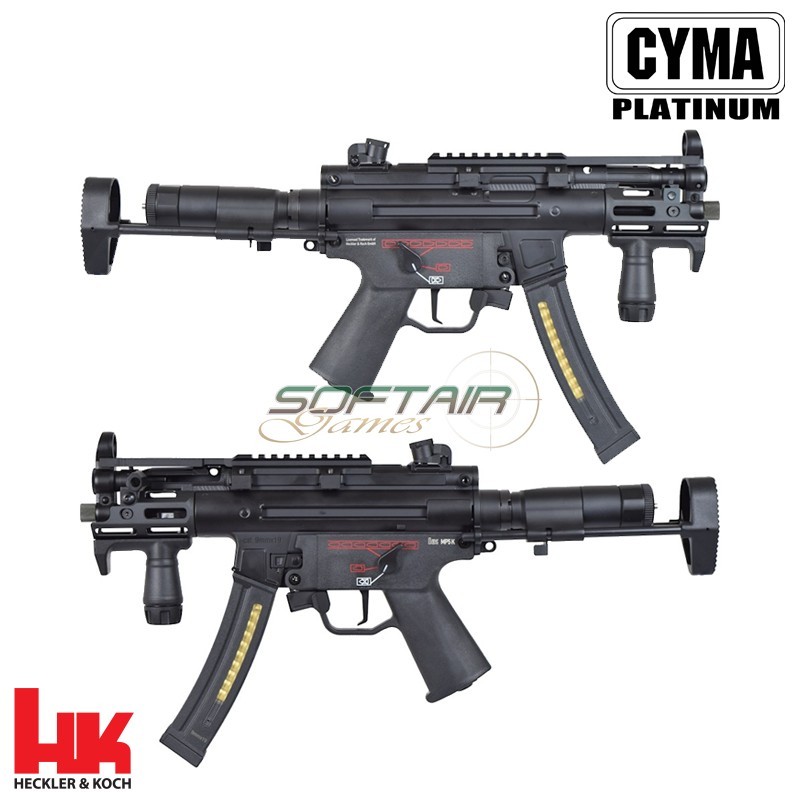 Fucile Elettrico MP5‑K Cyma Platinum CM041LHK Licenza H&K