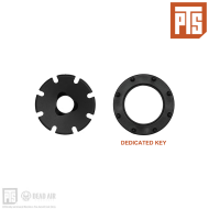 PTS Dead Air Sandman‑K Airsoft Suppressor with KeyMo Flash Hider