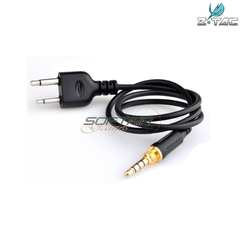 Plug Zfbi Style For Ptt Icom Z-tactical (z132-icom)