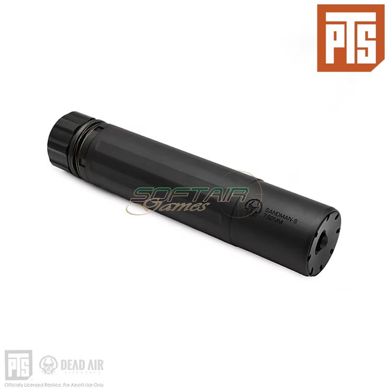 PTS Dead Air Sandman‑S Airsoft Suppressor with KeyMo Flash Hider