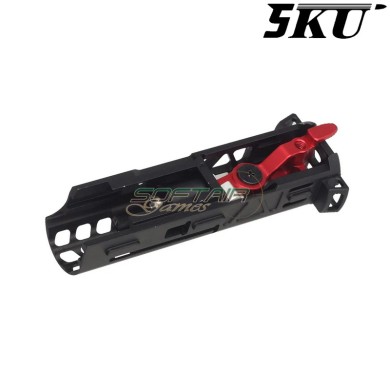 Bolt Carrier BLACK lightweight con selettore per pistola AAP-01 5KU (ABAAP-003-BK)