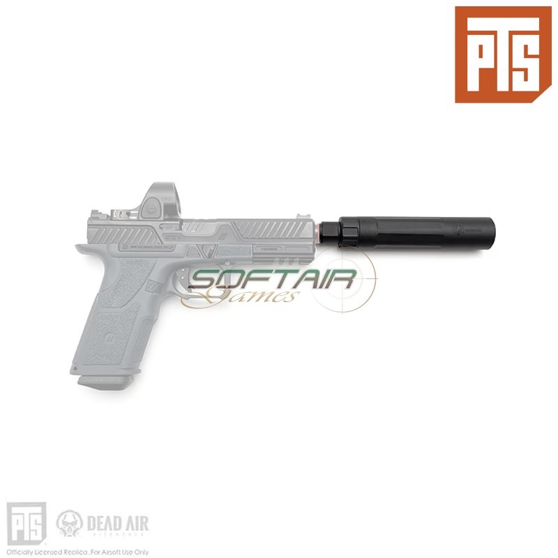 Silenziatore Airsoft PTS Dead Air MASK 14mm CCW per Fucile e Pistola