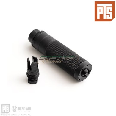 PTS Dead Air Sierra 5 Silenziatore Airsoft Xeno con Flash Hider