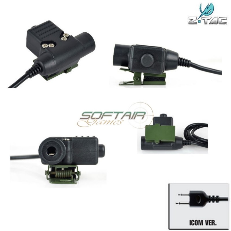 Ptt Zu94 Style Military Standard Version Icom Z-tactical (z113-icom)