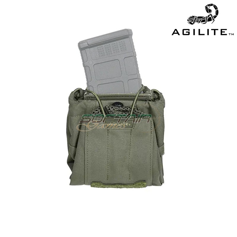 Mag-Release™ Dump Pouch Auto-Deploy RANGER GREEN Agilite (8165RNG1SZ)