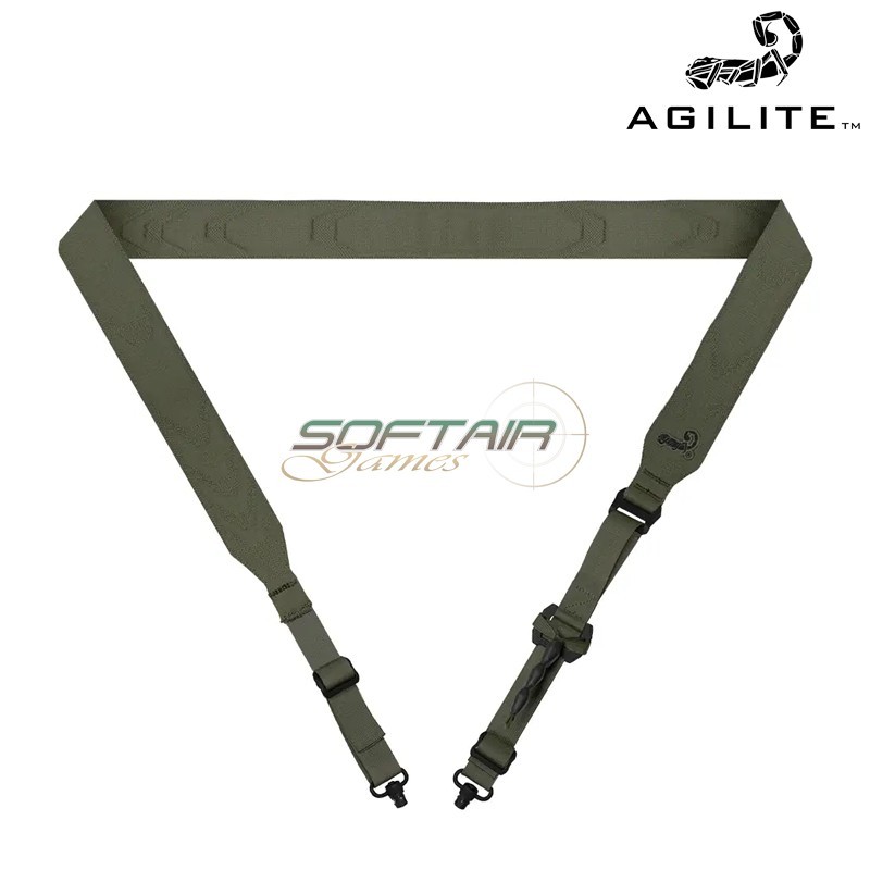2-Point Rifle Sling Re-FLEX3D™ RANGER GREEN Agilite (8161RNG1SZ)