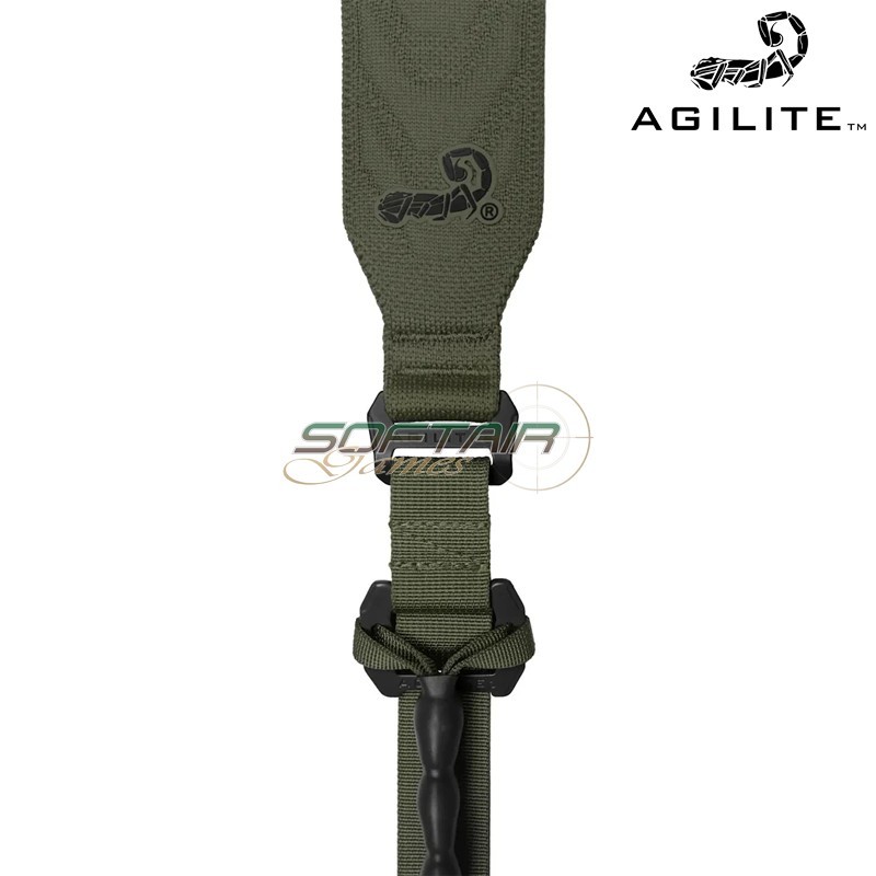 Cinghia fucile a 2 punti Re-FLEX3D™ RANGER GREEN Agilite (8161RNG1SZ)