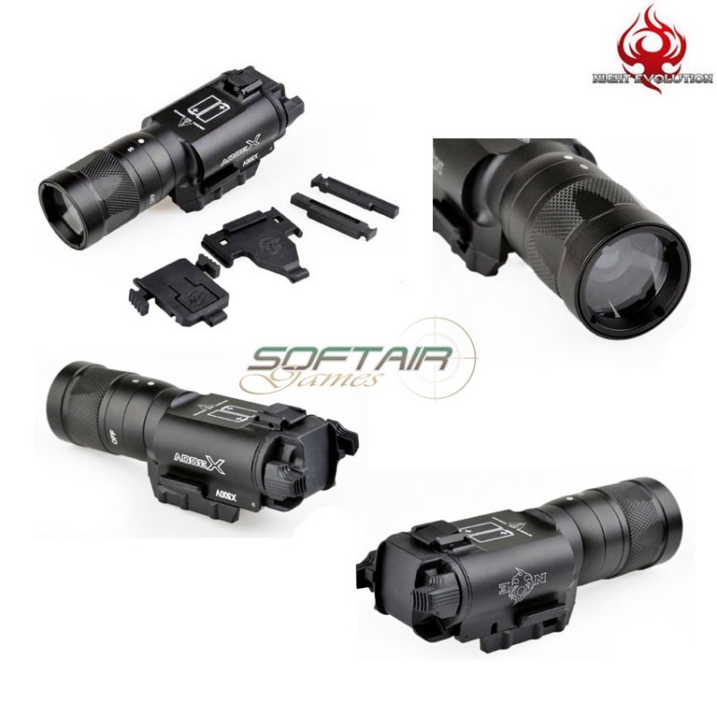 Flashlight X300v Strobe Vampire Led Black Night Evolution (ne01010-bk) Flashlight X300v Strobe Vampire Led Black Night Evolution (ne01010-bk)
