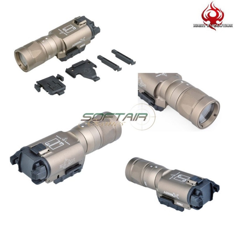 Torcia X300v Strobe Vampire Led Dark Earth Night Evolution (ne01010-de)