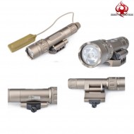 Flashlight Wmx200 Rotational Fold Mount Led/ir  Dark Earth Night Evolution (ne08036-de) Flashlight Wmx200 Rotational Fold Mount Led/ir  Dark Earth Night Evolution (ne08036-de)