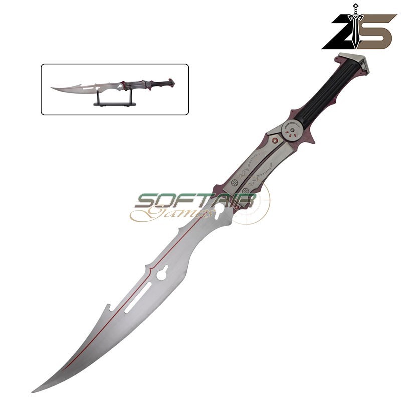 Spada ornamentale Blazefire Saber Lightning Final Fantasy acciaio con impugnatura composita ZSWORDS® (ZS1273)