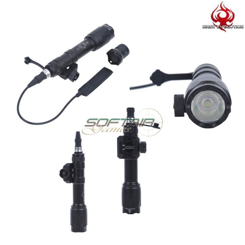 Torcia M600c Scout Led Full Version Black Night Evolution (ne04003-bk)