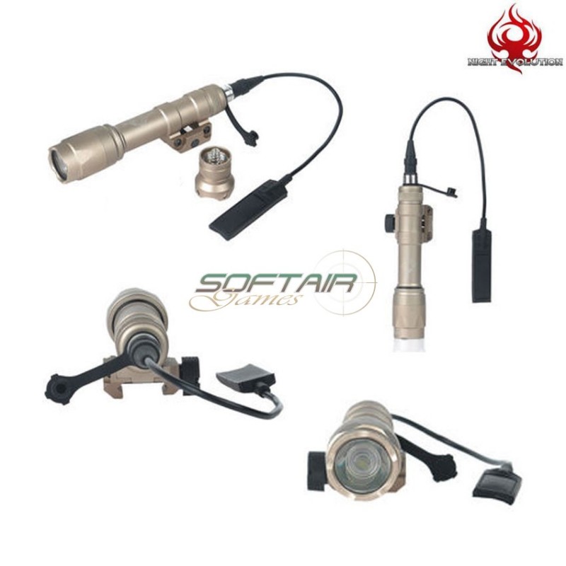Torcia M600c Scout Led Full Version Dark Earth Night Evolution (ne04003-de)