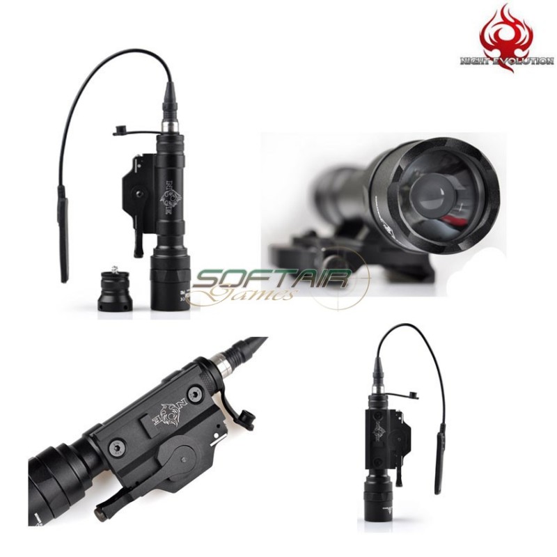 Torcia M620u Scout Led Full Version Black Night Evolution (ne04026-bk)