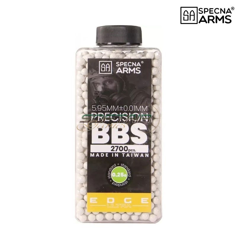Airsoft BBs 0.25g white 2700pcs SPECNA ARMS® (SPE-16-039976)