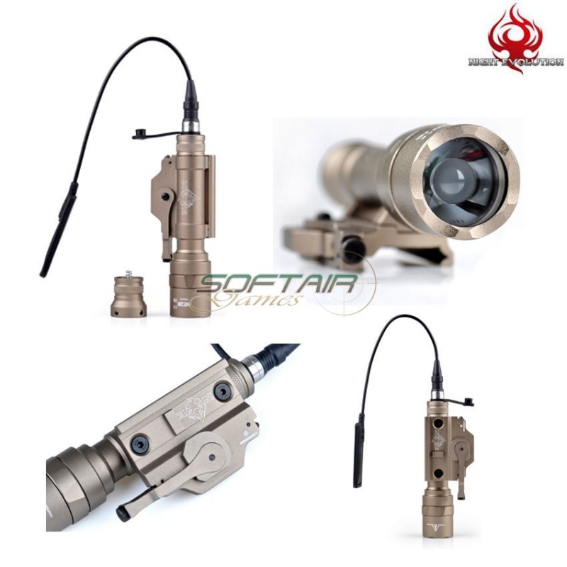 Torcia M620u Scout Led Full Version Dark Earth Night Evolution (ne04026-de)