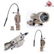 Flashlight M620u Scout Led Full Version Dark Earth Night Evolution (ne04026-de)