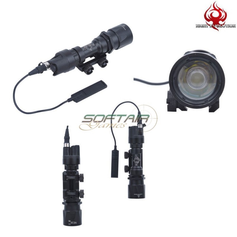 Flashlight M951 Led Super Bright Black Night Evolution (ne04005-bk)