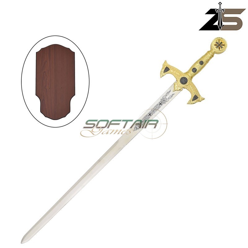 Spada ornamentale Cavalieri Templari acciaio ZSWORDS® (ZS1268)