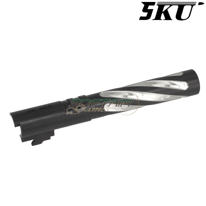 5KU Tornado 5" Hi-Capa Outer Barrel Steel