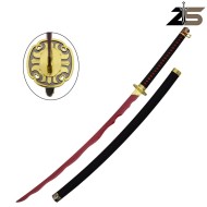Katana ornamentale Rivers of Blood Elden Ring acciaio ZSWORDS® (ZS084-130)