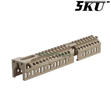 5KU B-30U AK Long Handguard CNC Picatinny